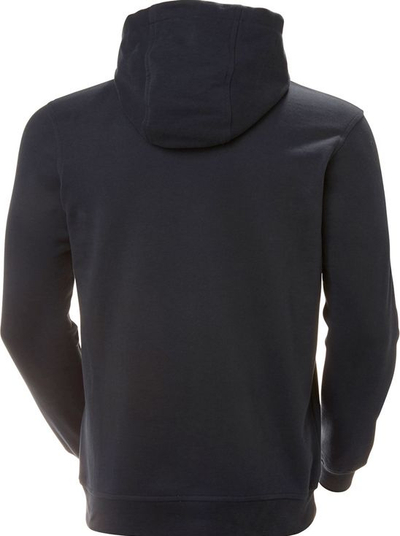 Bluzë me kapuç Helly Hansen Logo Hoodie M 33977-597, pambuk, për burra, navy