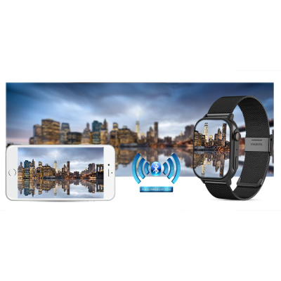 Ora inteligjente Gravity GT15-2, ekran 2.04", Bluetooth për thirrje, portokalli me të zezë