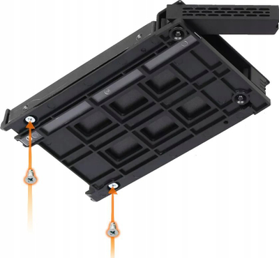 Калуп за диск Icy Dock MB732TP-B, за 2.5\", SAS SATA, црн