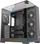 Kabinë PC XYZ Tesseract, ATX Tower, A-RGB, xham i temperuar, e zezë