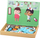 Puzzle magnetik edukativ LEAN TOYS, 47 copa, 29x21.5x3.5cm, me ngjyra nga të gjitha