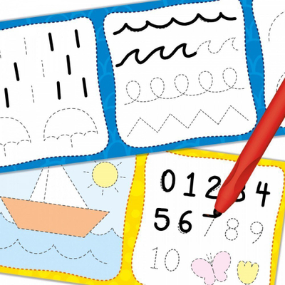 Stilolaps Montessori Lisciani, ergonomik, për kalamaj, me shumë ngjyra