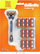 Brisk Gillette Fusion5 за мажи, 1 апарат, 11 резервни сечила