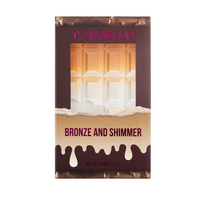 Set bronz dhe shkëlqyes Revolution I Heart Makeup, 11g