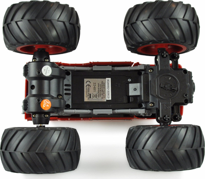 Kamion lodër me telekomandë Amewi 22481 Monster Truck, shkalla 1:18, motor elektrik, i kuq