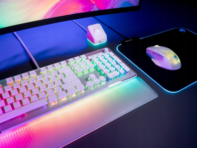 Tastierë gaming ROCCAT Vulcan II Max, optiko mekanike, RGB, e bardhë