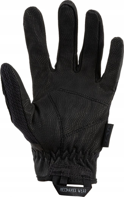 Doreza taktike Mechanix Wear AX Suede, me rrip ngjitës te kyçi, ngjyrë e zezë