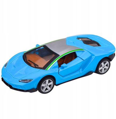 Makinë lodër sportive McFive, metalike, drita dhe zë, 1:32, blu
