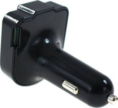 Transmetues FM Bluetooth për makinë Woltomie, 2xUSB 3.1A, 12-24V, i zi