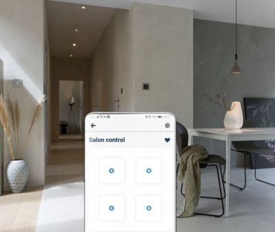 Kontrollor roletash Kontakt Simon 54 GO DEZ1W.01/49, WiFi, 2x5A 230V, i zi mat