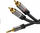 Kabllo audio PremiumCord PremiumCord, Jack 3.5mm në 2x CINCH, 1.5m, e zezë