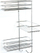 Raft qoshe banjoje AWD Corner Bathroom Shelf AWD02080044, 3 nivele, metal i kromuar, argjendtë