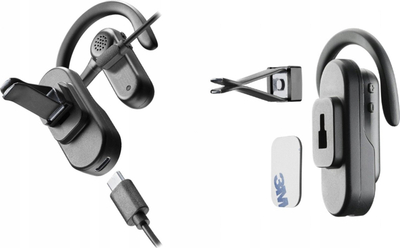Kufje Bluetooth Swissten Dock Earpiece me qëndrim magnetik, e zezë
