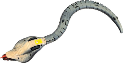 Lodër gjarpën me telekomandë Naja Cobra RC0419, 45cm, karikim me USB, gri e zezë