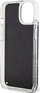 Guaskë telefoni Guess GUHCP14SLCSGSGK për iPhone 14, Liquid Glitter Marble, e zezë