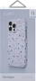 Kapak telefoni Uniq Coehl Terrazzo për iPhone 13 Pro Max, i hollë, shkon me karikim wireless, i bardhë natyral
