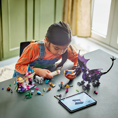 Set LEGO Disney Princess Maleficent Dragua 43240, 583 copa, për kalamaj 7+, shumëngjyrësh