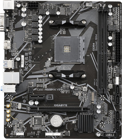 Pllakë amë Gigabyte A520M K V2, socket AM4, mATX