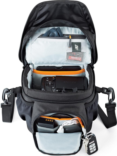 Çantë për kamerë Lowepro Nova 140 AW II, për DSLR edhe mirrorless, e zezë