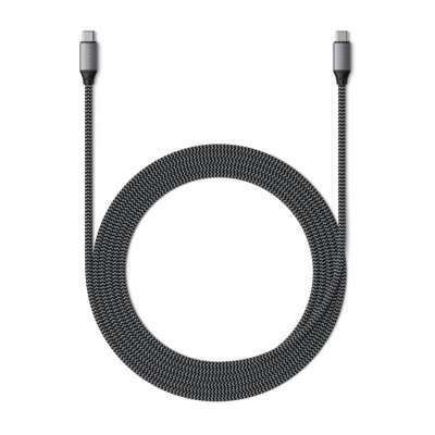Kabllo karikimi Satechi, USB-C - USB-C, 2m, e hirtë