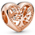 Aksesor për byzylyk Pandora Family Tree Heart, artë rozë