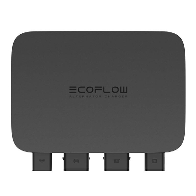 Karikues alternatori EcoFlow Power Hub, aksesor për stacion energjie, i zi