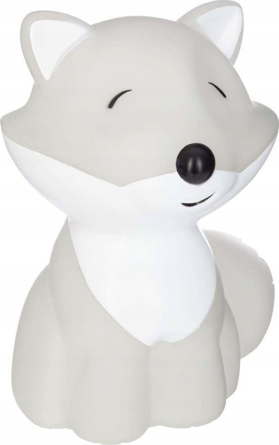 Dritë nate dhelpër, PVC, 17.5cm, me bateri AG13, e bardhë