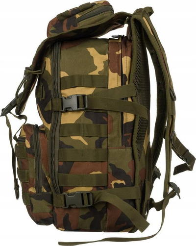 Çantë shpine taktike 35L, najlon 900D, që s’e merr kollaj uji, kamuflazh