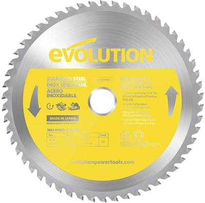 Teh sharre Evolution EVO-S210TCT-54CS, inox, 210mm 54 dhëmbë, argjendtë