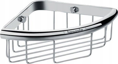 Shportë qoshe për banjo Hansgrohe Logis Universal, për mur, inox, krom