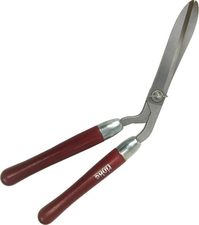 Gërshërë gardhi L'Unic Mesh Shear PRO, 510 mm, doreza druri, e kuqe