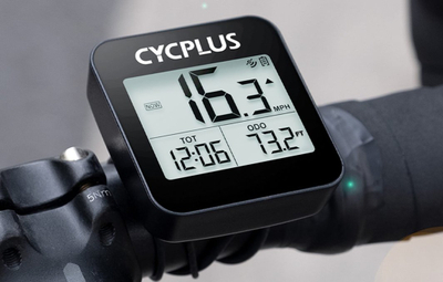 Kompjuter biçiklete Wahoo Cycplus G1, GPS, i papërshkueshëm nga uji IPX6, i zi
