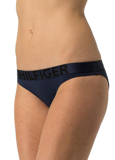 Mbathje Tommy Hilfiger Cotton Bold Bikini Briefs 1387905874-416 Navy Blazer