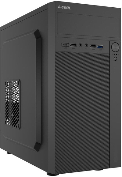 Kuti kompjuterike 1stCOOL STEP Premium, micro tower, USB 3.0 dhe USB C, e zezë