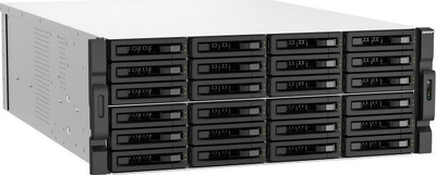 Server NAS Qnap TS-h3087XU, 30 vende për disqe, 64GB RAM, për raft 4U
