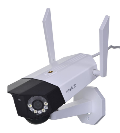 Kamerë sigurie Reolink 6 MP DUO 2 WIFI, 4608 x 1296, me mikrofon të integruar, e bardhë