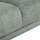 Divan këndor Symmet mint, këmbë antirust 314×314×90–102 cm (HM3269.06)