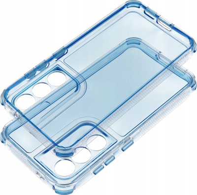 Futera Matrix Clear për Xiaomi Redmi Note 13 Pro 5G, plastike TPU, transparente, blu