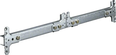 Trar ndarës për strukturë mbajtëse Hager UT12PN, 2 pole, metal, natyral