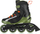 Patina inline për burra Spokey MrFIT, nr. 43, ABEC-7, të zeza me jeshile