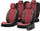 Mbulesë sediljeje e pasme Otom OT86756 THRONE 103, tekstil, e kuqe