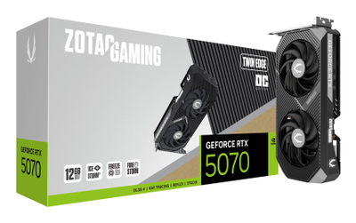 Kартичка графичка Zotac GAMING GeForce RTX 5070 Twin Edge OC NVIDIA 12 GB GDDR7