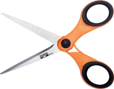 Gërshërë kopshti Bahco FS 8, 16.5cm, tehe çeliku, portokalli