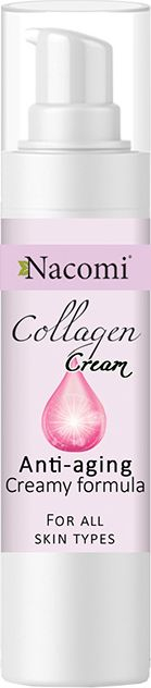 Krem fytyre Nacomi Collagen Cream, kundër rrudhave, për çdo tip lëkure, i bardhë
