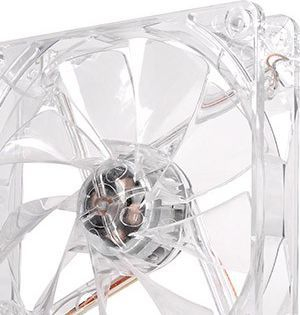 Ftohës Thermaltake Pure LED, 120 mm, i kuq