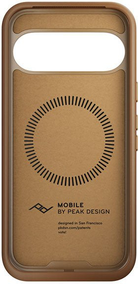 Mbulesë telefoni Peak Design Everyday Case, për Google Pixel 10 10 Pro, SlimLink MagSafe, ngjyrë kafe