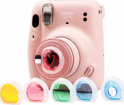 Set filtre efekti LOVEINSTANT për Fujifilm Instax Mini 12, 6 në 1, me ngjyra nga të gjitha