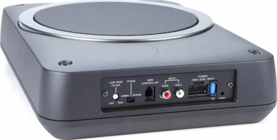Nënulës Sony XS-AW8, subwoofer aktiv për makinë, super i hollë, i zi