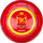 Top futbolli Avento Glossy World Spain, nr. 5, PVC, i kuq e verdhë