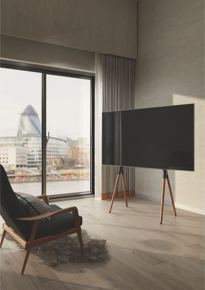 Qëndrim TV Reflecta Elegant 70W 23212, 49\"-70\", metal dhe dru arre, i zi